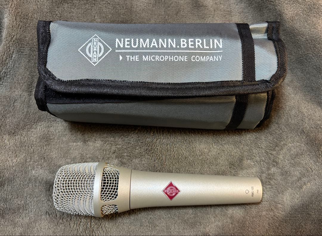 【KMS105 ノイマン コンデンサーマイク】シルバー