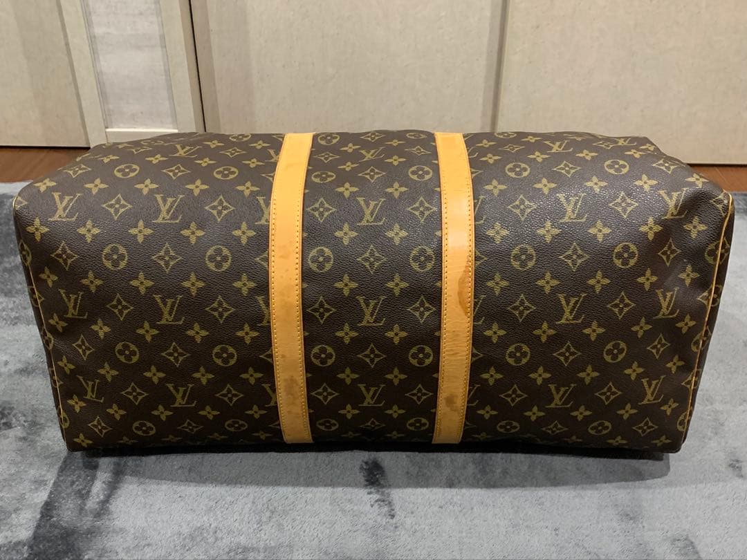Louis Vuitton ルイヴィトン モノグラム キーポル55cm ボストン ルイ