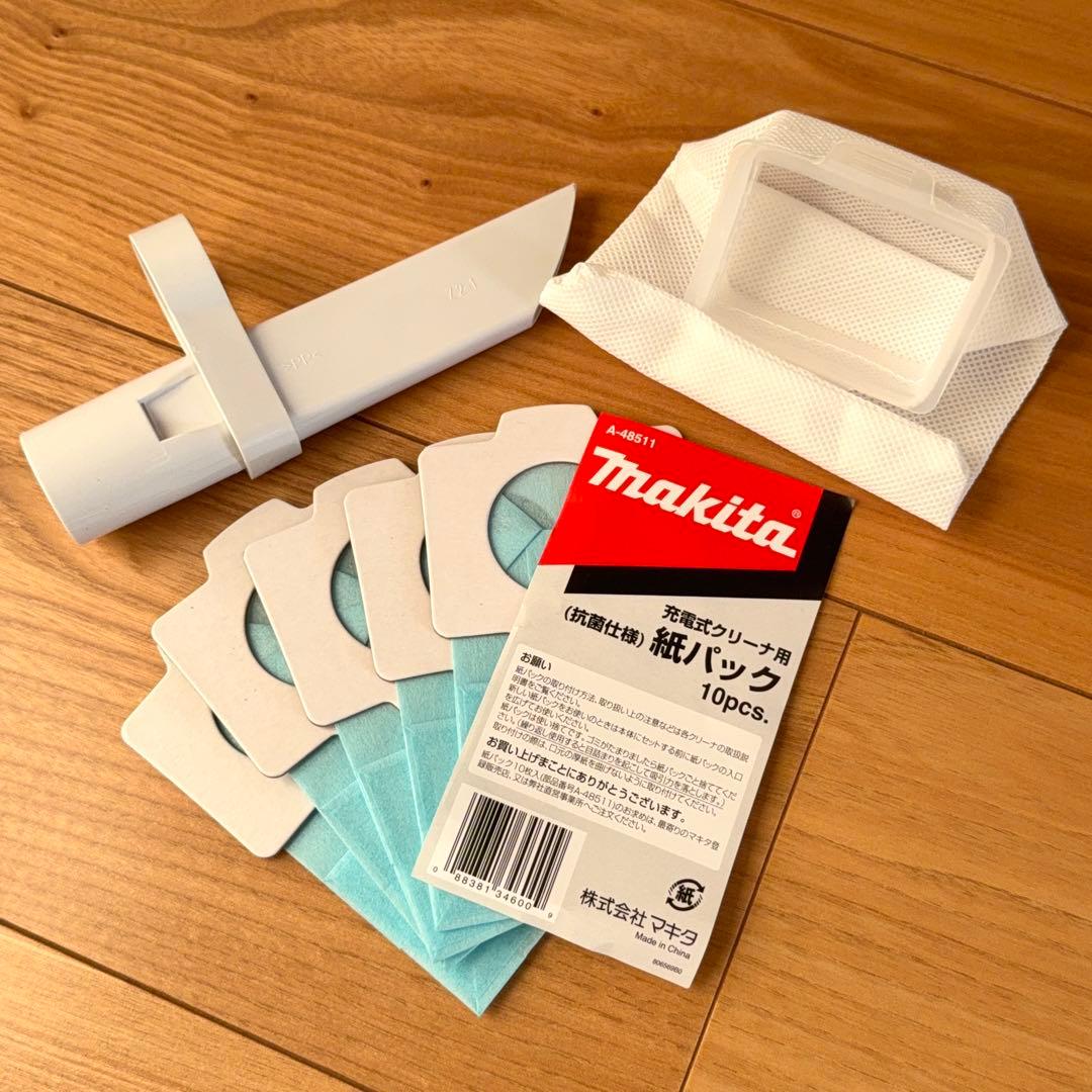 マキタ CL107FDSHW 充電式クリーナー 10.8V バッテリー 説明書付