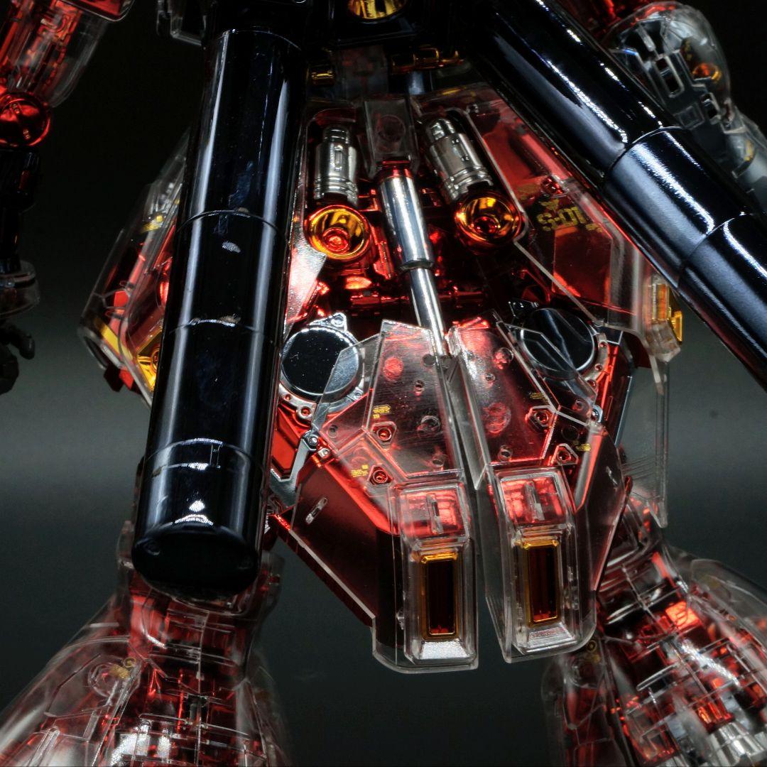 完成品【メッキ加工】MG サザビー ver.ka メカニカルクリア ガンダム