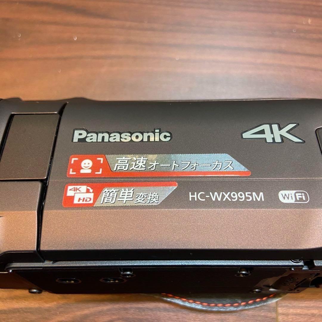 Panasonic WX995M ビデオカメラ ほぼ新品 3386