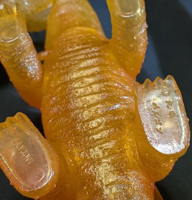 昭和ガメラ＆バルゴン＆ギャオス（日東復刻）クリアミドルソフビフィギュア３体セット