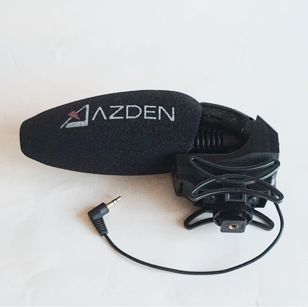 【美品】AZDEN SMX-30 ステレオ/モノラル切替式 マイク