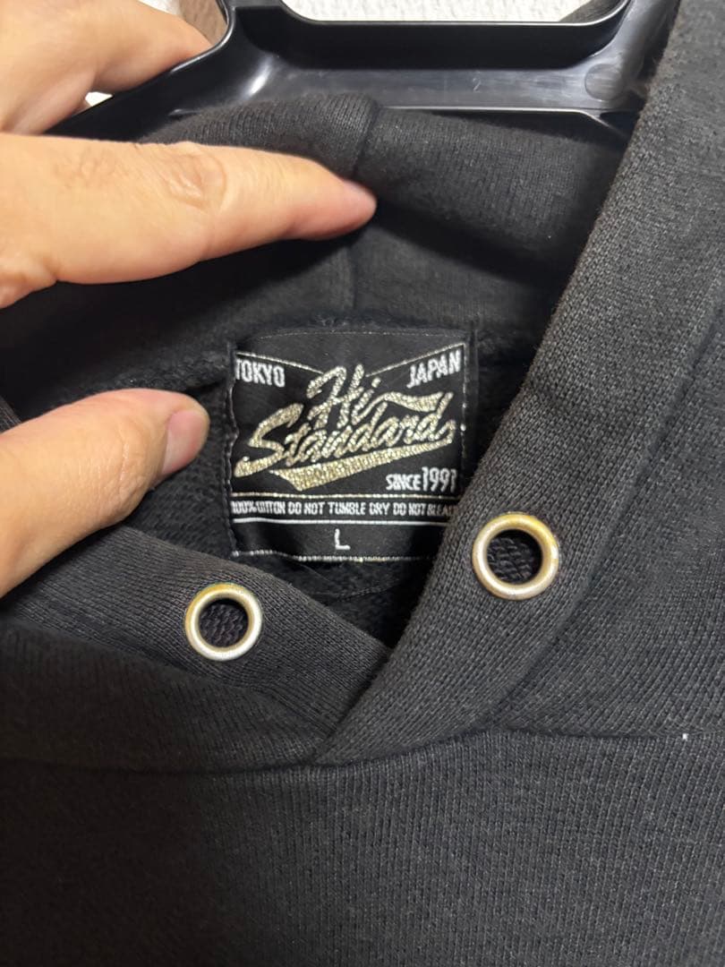 HISTANDARD パーカー ハイスタ】Hi-STANDARD The Giftパーカー グレー