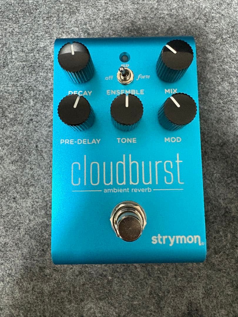 Strymon cloudburst クラウドバースト　リバーブ　reverb