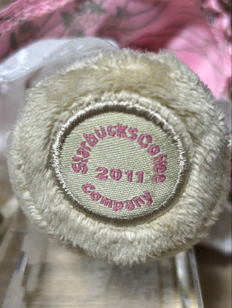 【レア】Starbucks Coffee 桜ベア和服着物ぬいぐるみ 2011年製