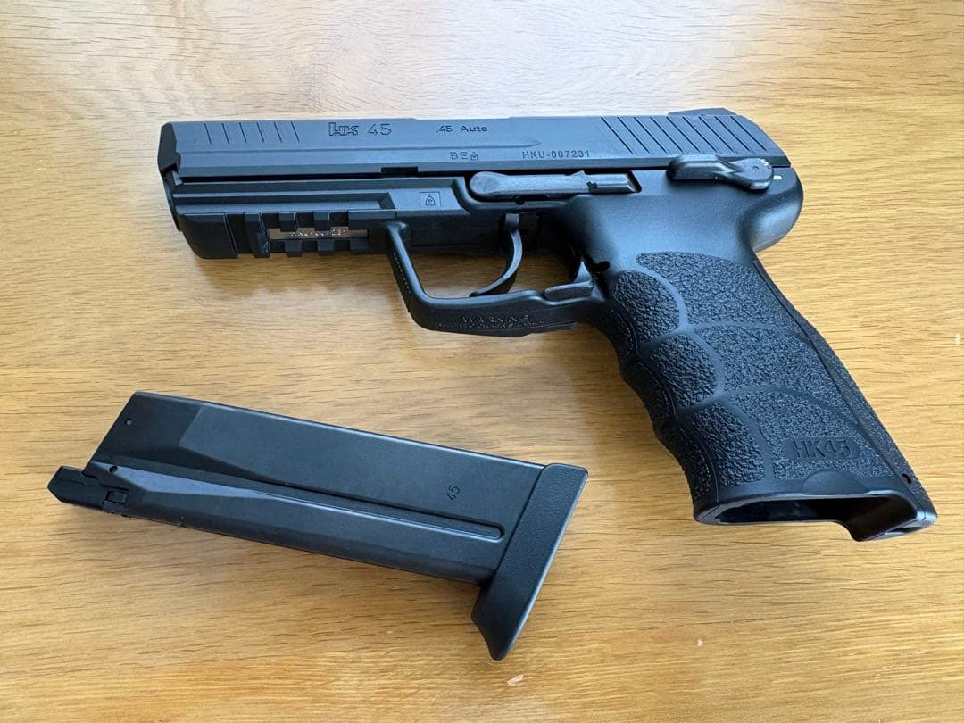 東京マルイ　HK45 ガスブロ　ブラック