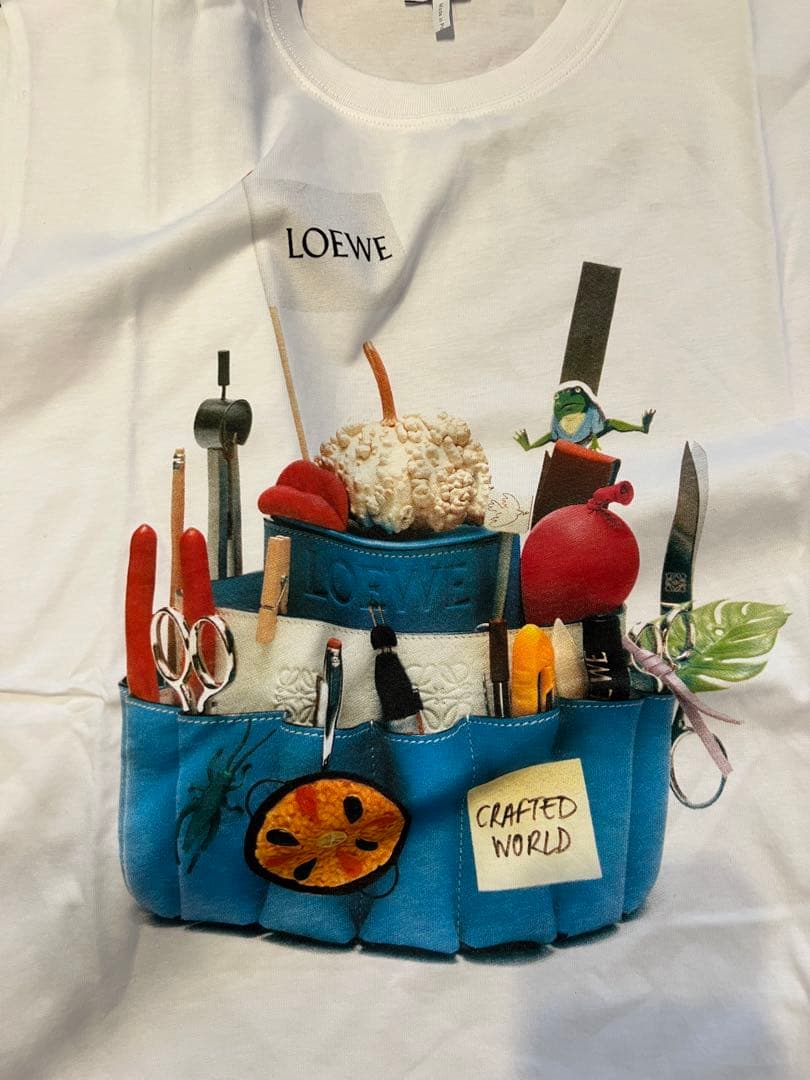 LOEWE アートプリント TシャツCrafted World