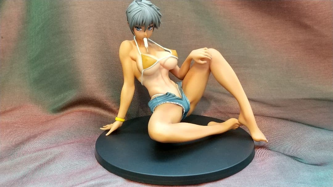 【開封美品】マウスユニット 天然常夏娘 流弾涼子スマイルビキニver フィギュア