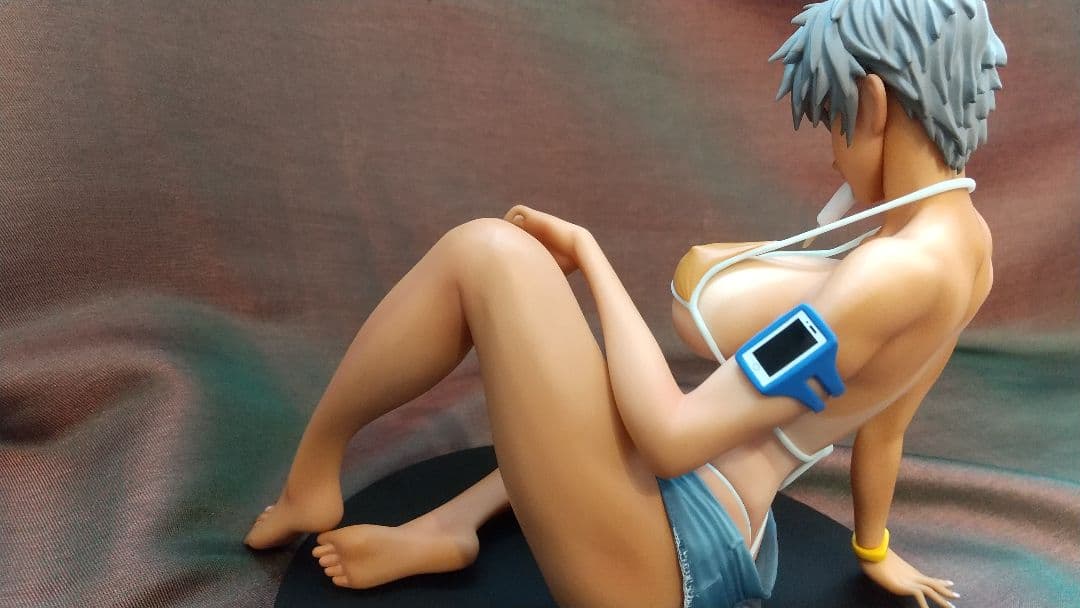 【開封美品】マウスユニット 天然常夏娘 流弾涼子スマイルビキニver フィギュア