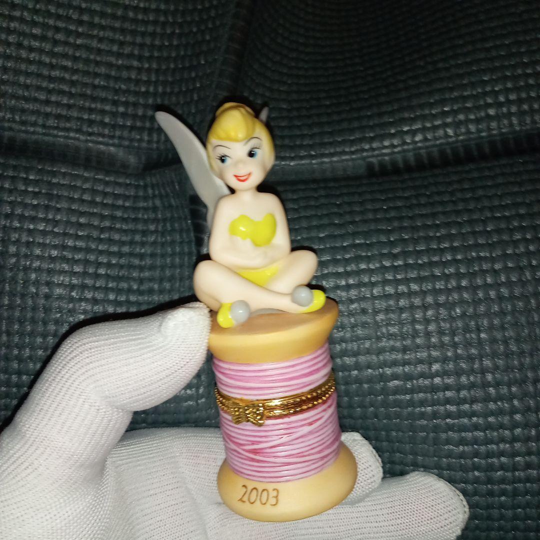 【希少品】【可愛い】ティンカーベル　2003年クリスマス　ヒンジボックス