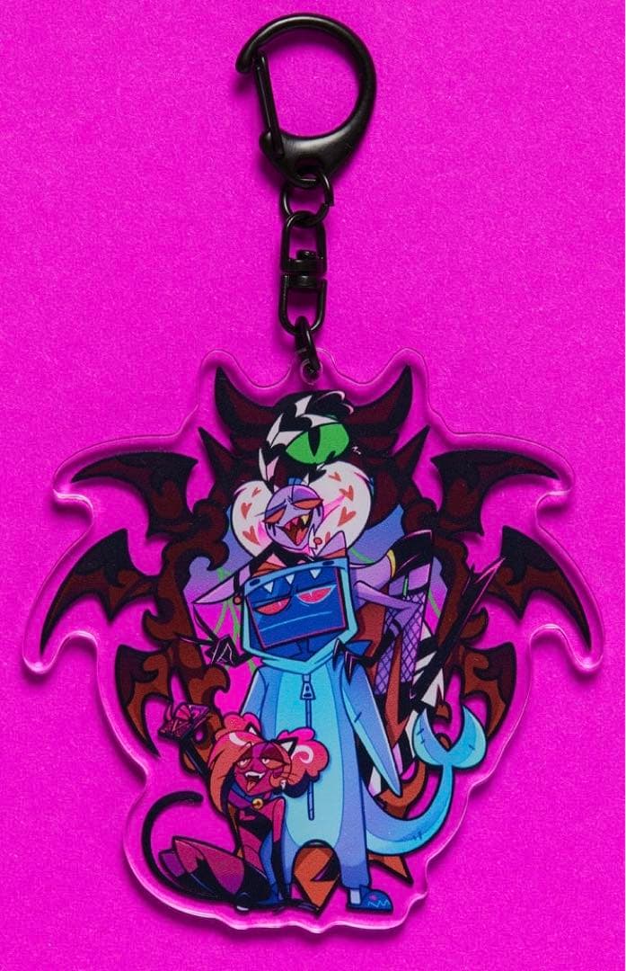 ハズビンホテル キーチェーン ヴォックス ヴァレンティノ ヴェルヴェット