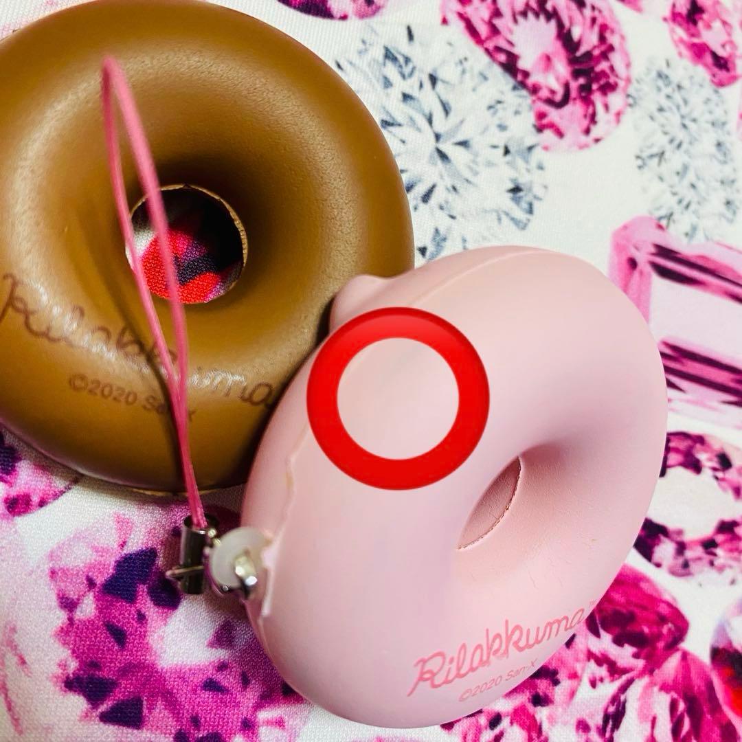 つんで、もちふわ。リラックマ♡ストラップ♡キーホルダー♡ドーナツ♡スクイーズ♡