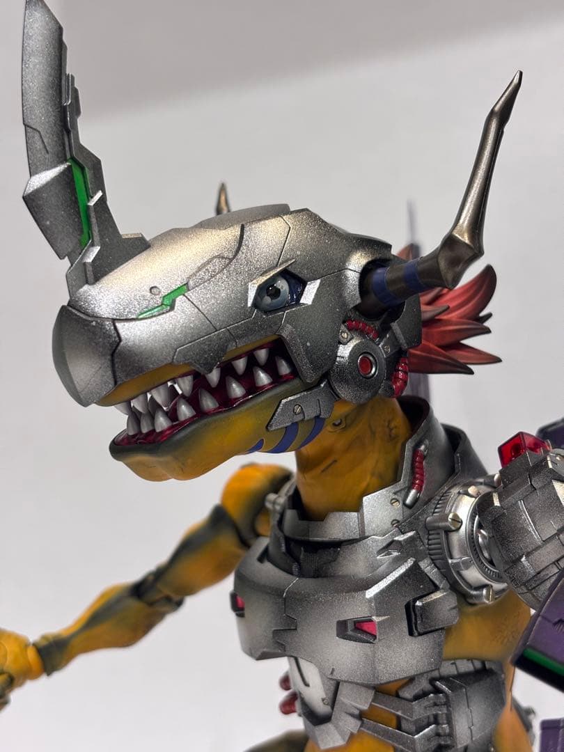 清風様専用】デジモンメタルグレイモン プラモデル 全塗装完成品