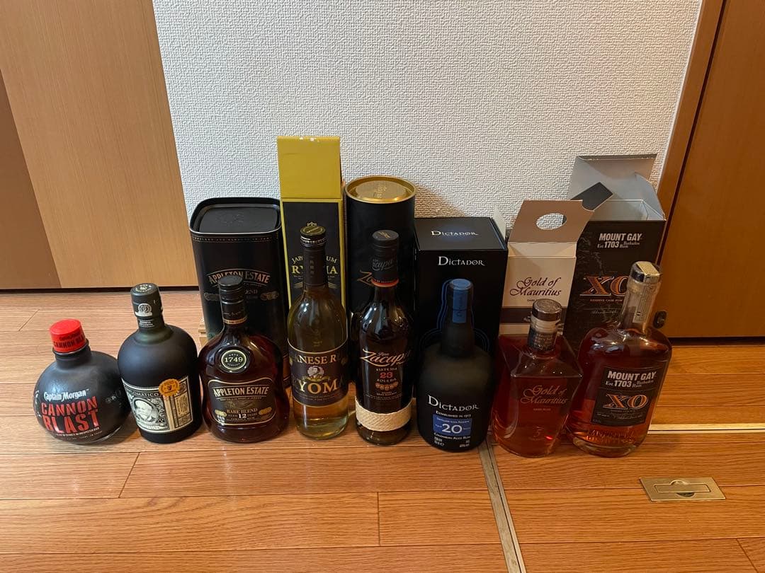 d*e様 ラム酒8本セット