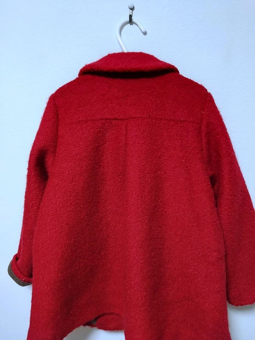 SENSE OF WONDER クラシックコート 赤110cm