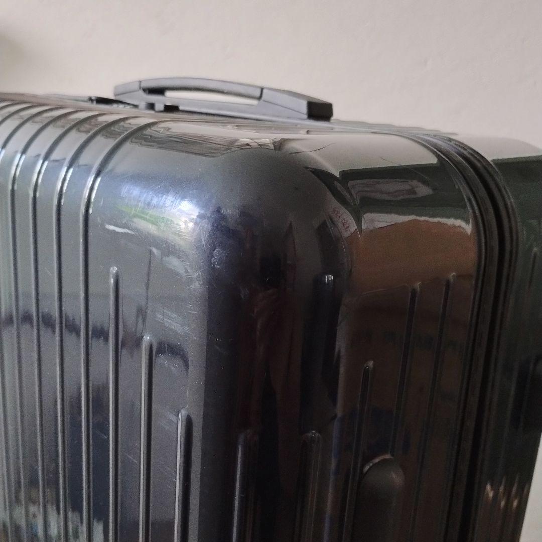 実使用無し【奇跡の超美品】□リモワ□トパーズ□銀ロゴ□104l□RIMOWA