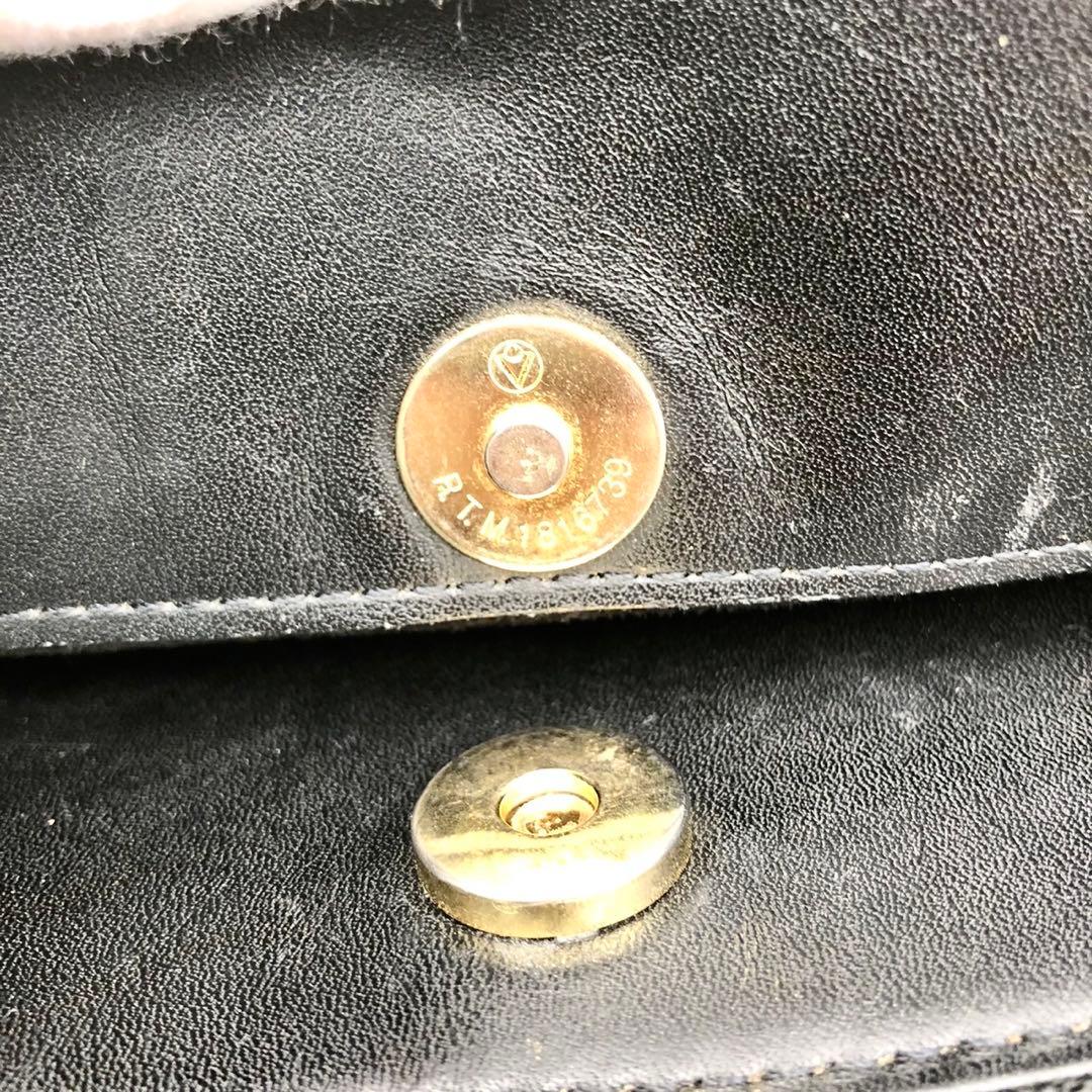 JRAタグ付　クロコダイル　ハンドバッグ　シャイニングクロコ　ワニ革　ブラック