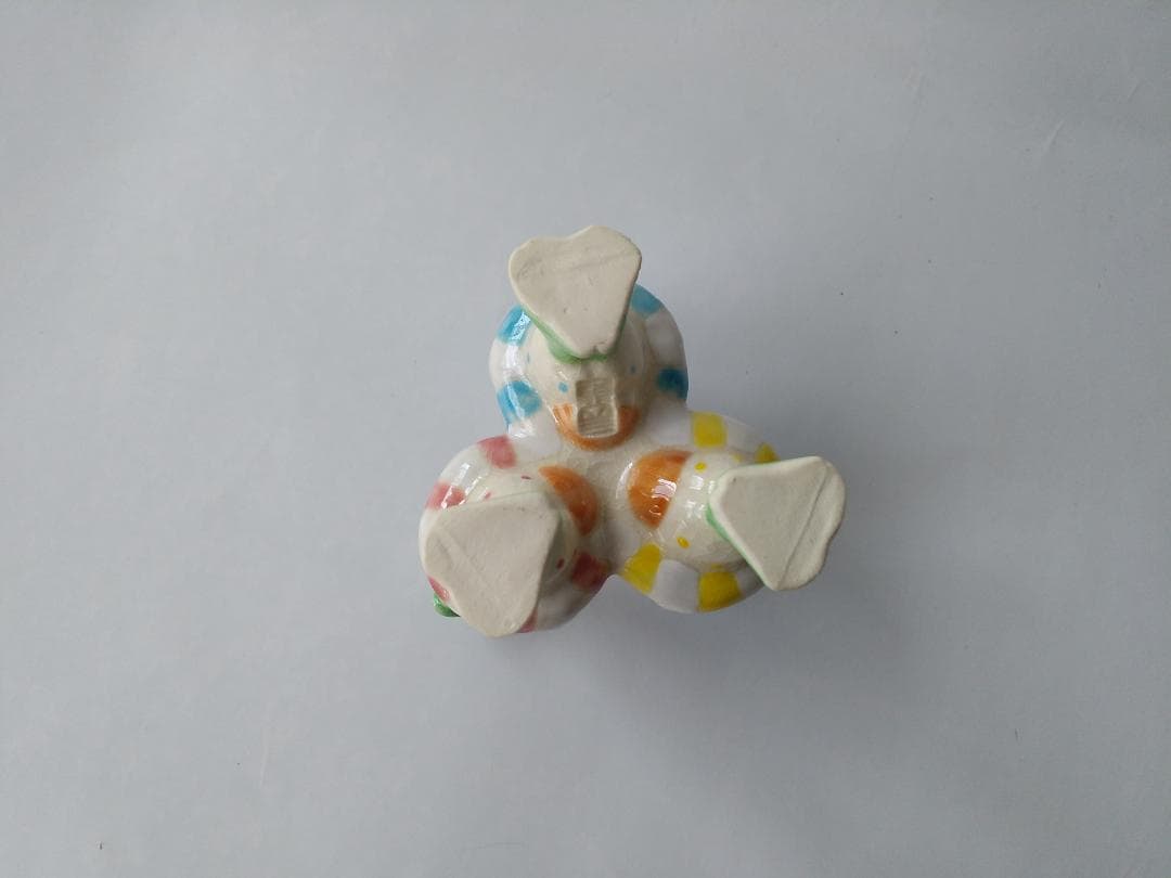 プーギー様専用今岡三四郎 作 河童蓋置 京焼 共箱 共布 栞 蓋