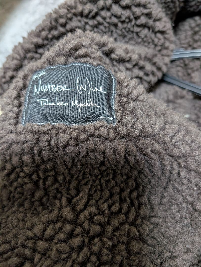 NUMBER（N）INE　ボアランチジャケット サイズ3
