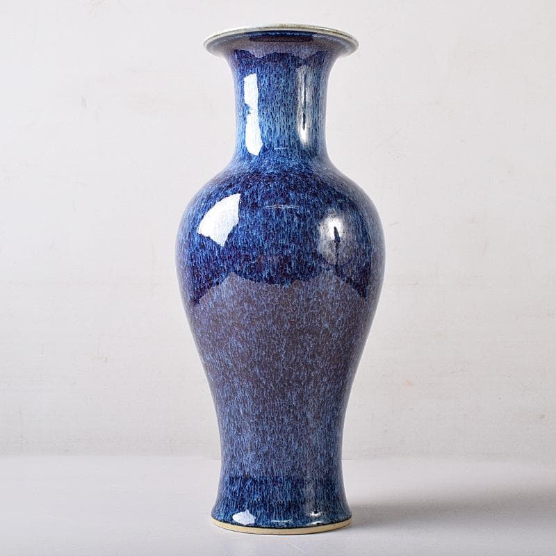 中国 大清康熙年製 海鼠釉瓶 M R8741B