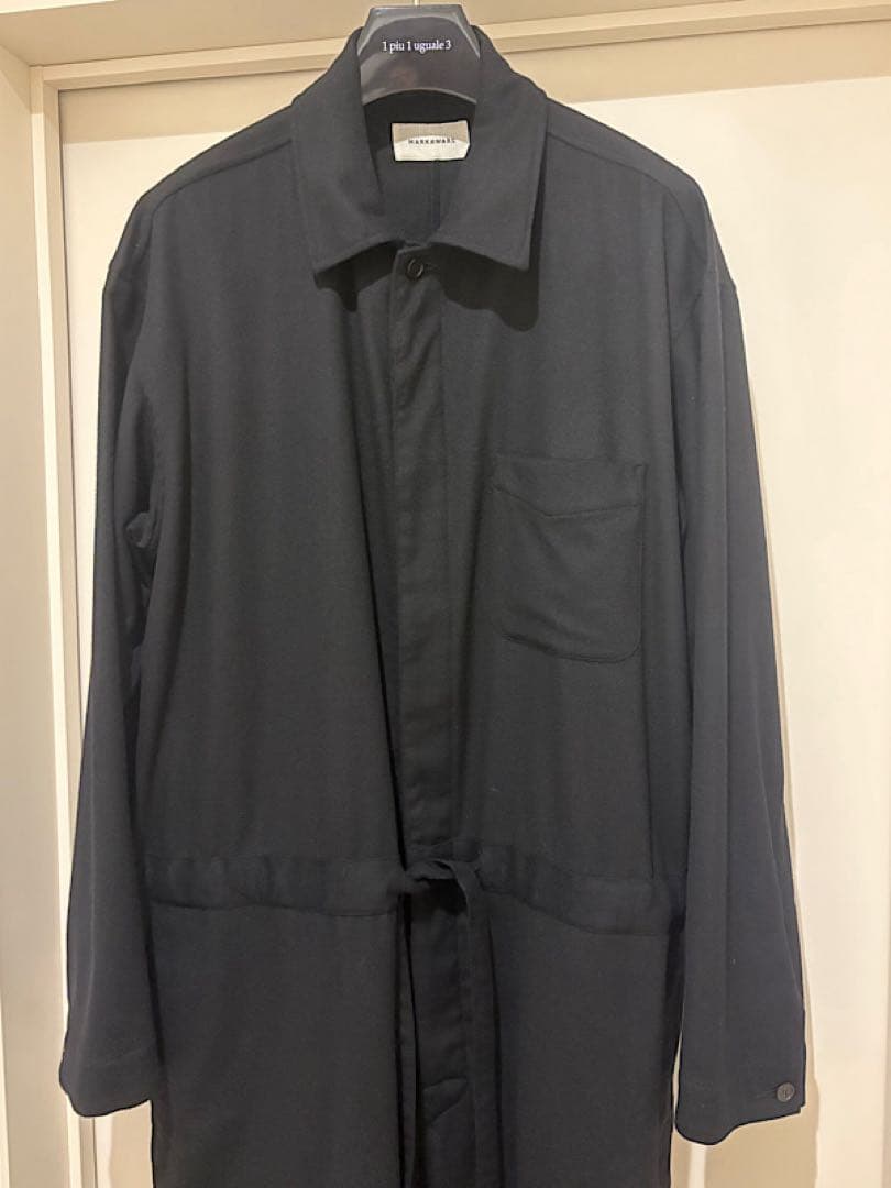 限定★美品MARKAWAREマーカウェア23AWカシミヤフランネルオールインワン