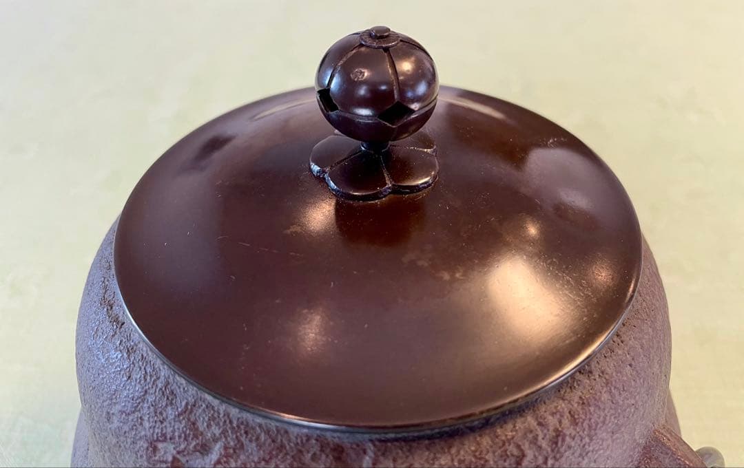 鋳鉄製茶釜 瓢釜 高橋敬典作