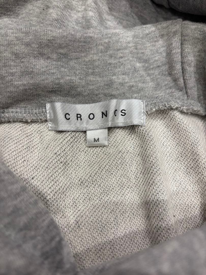 CRONOS上下セットアップブラックレターノースリーブフーディ&ショーツ