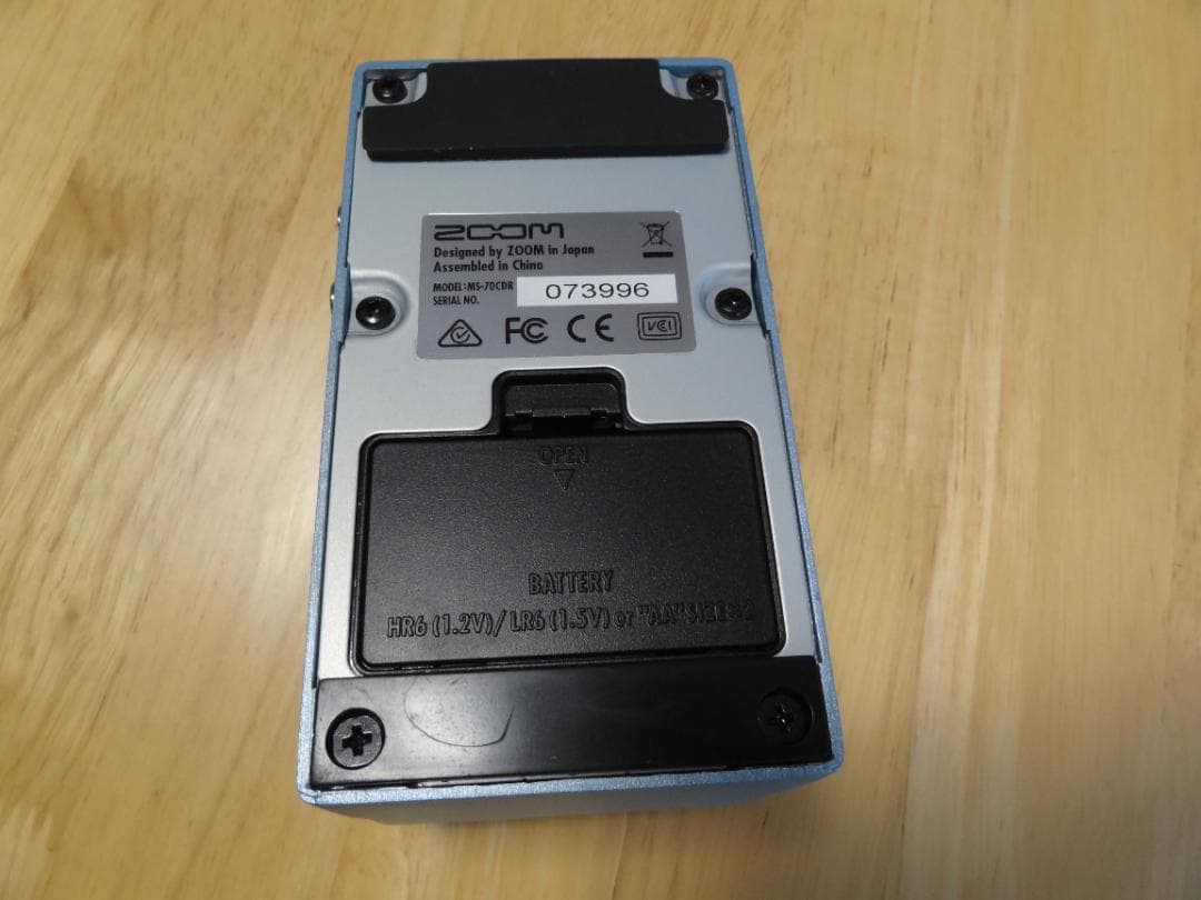 ZOOM MS-70CDR ギターエフェクター　純正アダプター