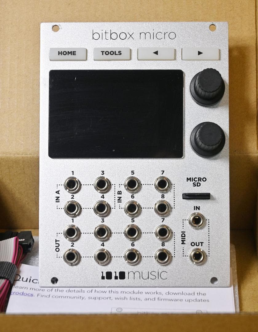 1010 Music Bitbox Micro ユーロラック・モジュラーシンセ