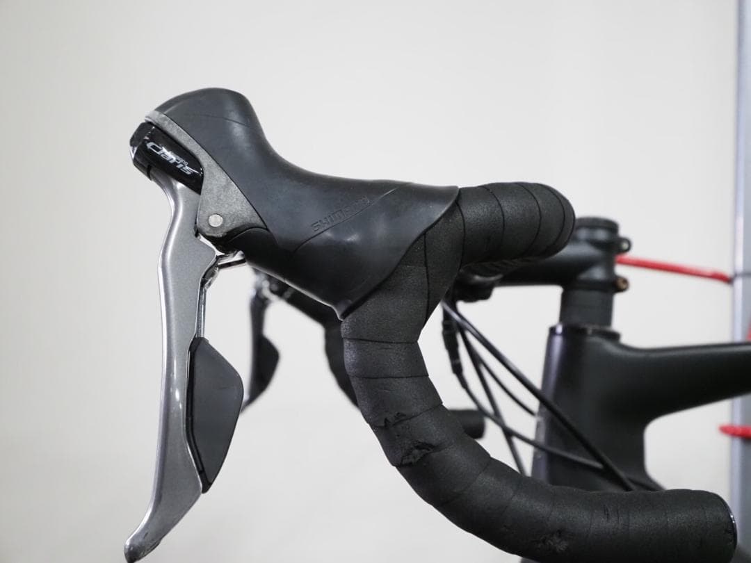 走行50キロ 毘沙 5号 M カーボンフレーム ディスクブレーキ エアロ