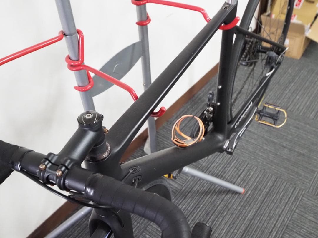 走行50キロ 毘沙 5号 M カーボンフレーム ディスクブレーキ エアロ