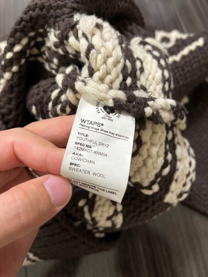 WTAPS カウチンニット