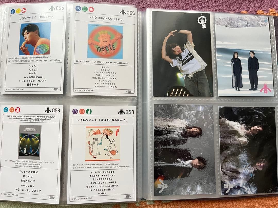 いきものカード　全72枚完全コレクション 音楽アートカード