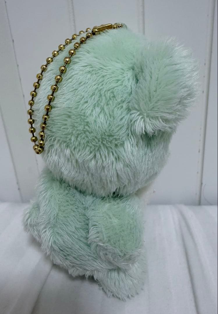 コリラックマとチャイロイコグマのハッピーアイスクリーム　ぶらさげぬいぐるみ 緑