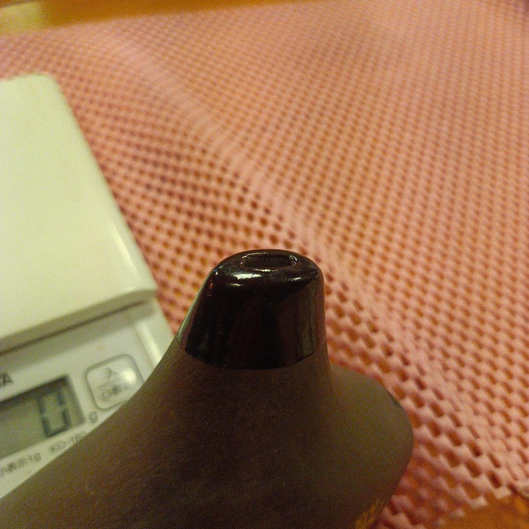 【希少】【ひぐらし 蜩 オカリナ】黒陶製 アルトＣ管
