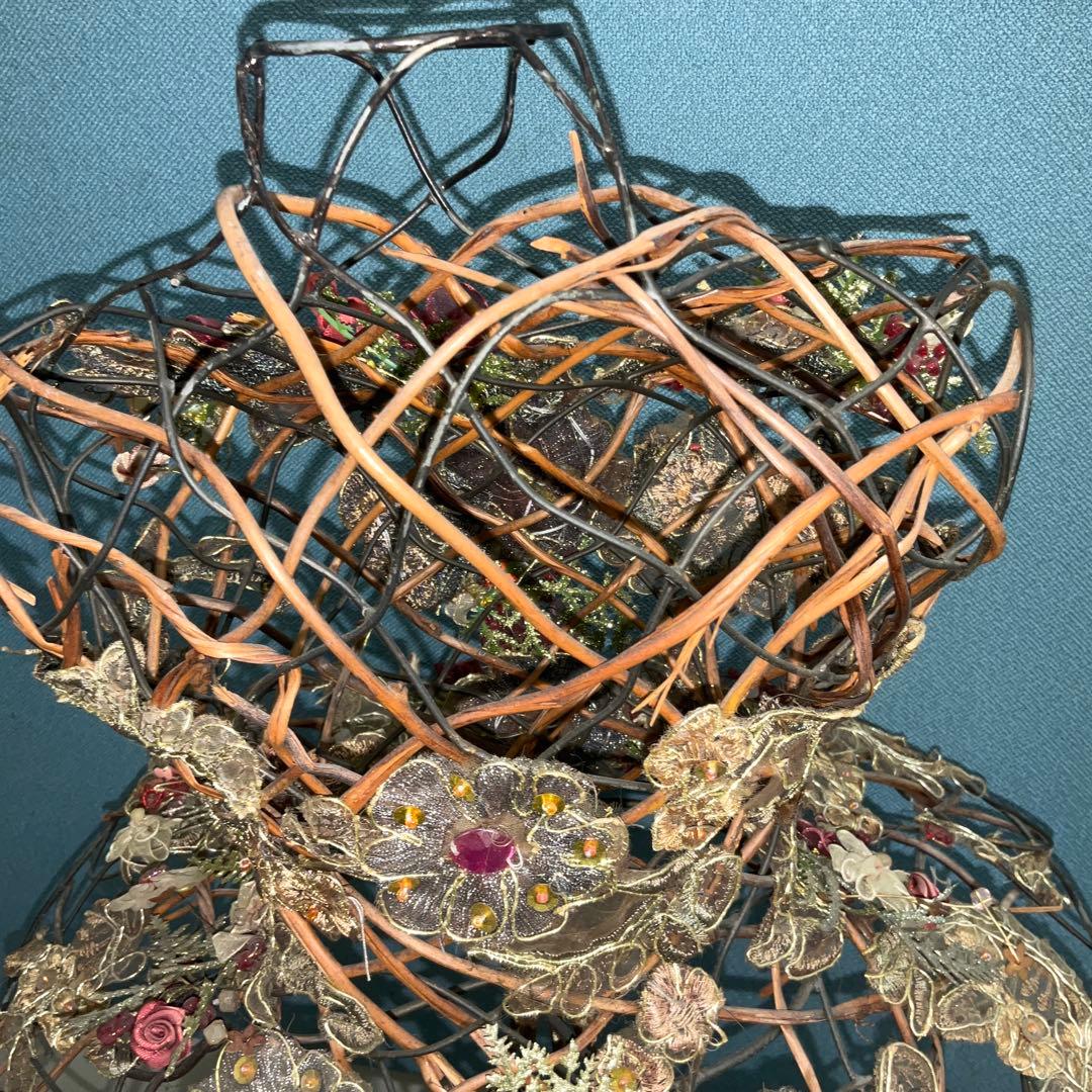 バレエアートバレエチュチュディスプレイアイアンオブジェ