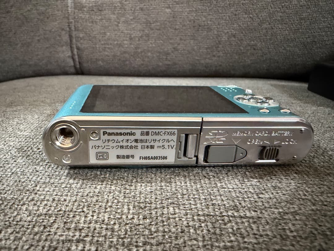 パナソニック Panasonic LUMIX DMC-FX66 ブルー - メルカリ