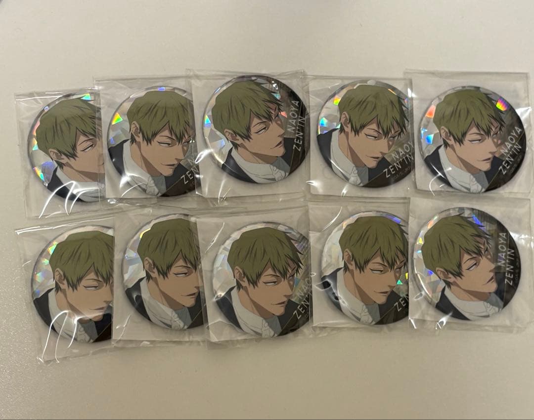 呪術廻戦 禪院直哉 ホログラム缶バッジ 10点 - メルカリ
