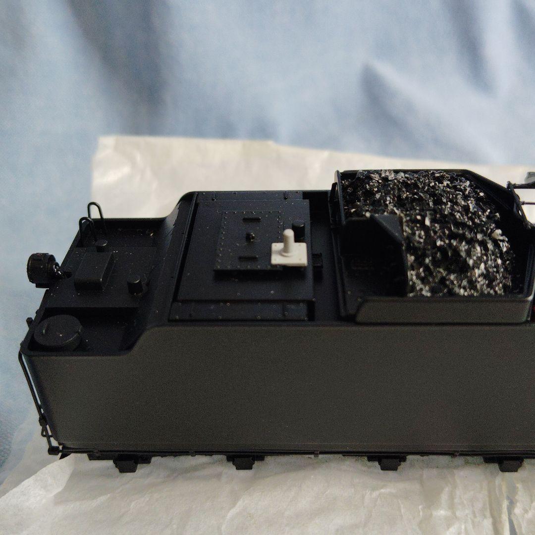 上*と様 蒸気機関車モデル 黒色 ディテール豊富