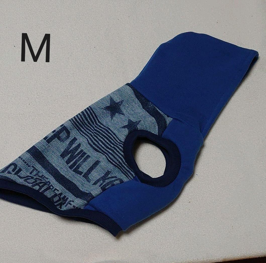 犬服 S わんこの普段着アメグラ青