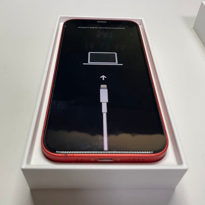 ジャンク】iPhone 12 mini レッド 128 GB SIMフリー L108817017