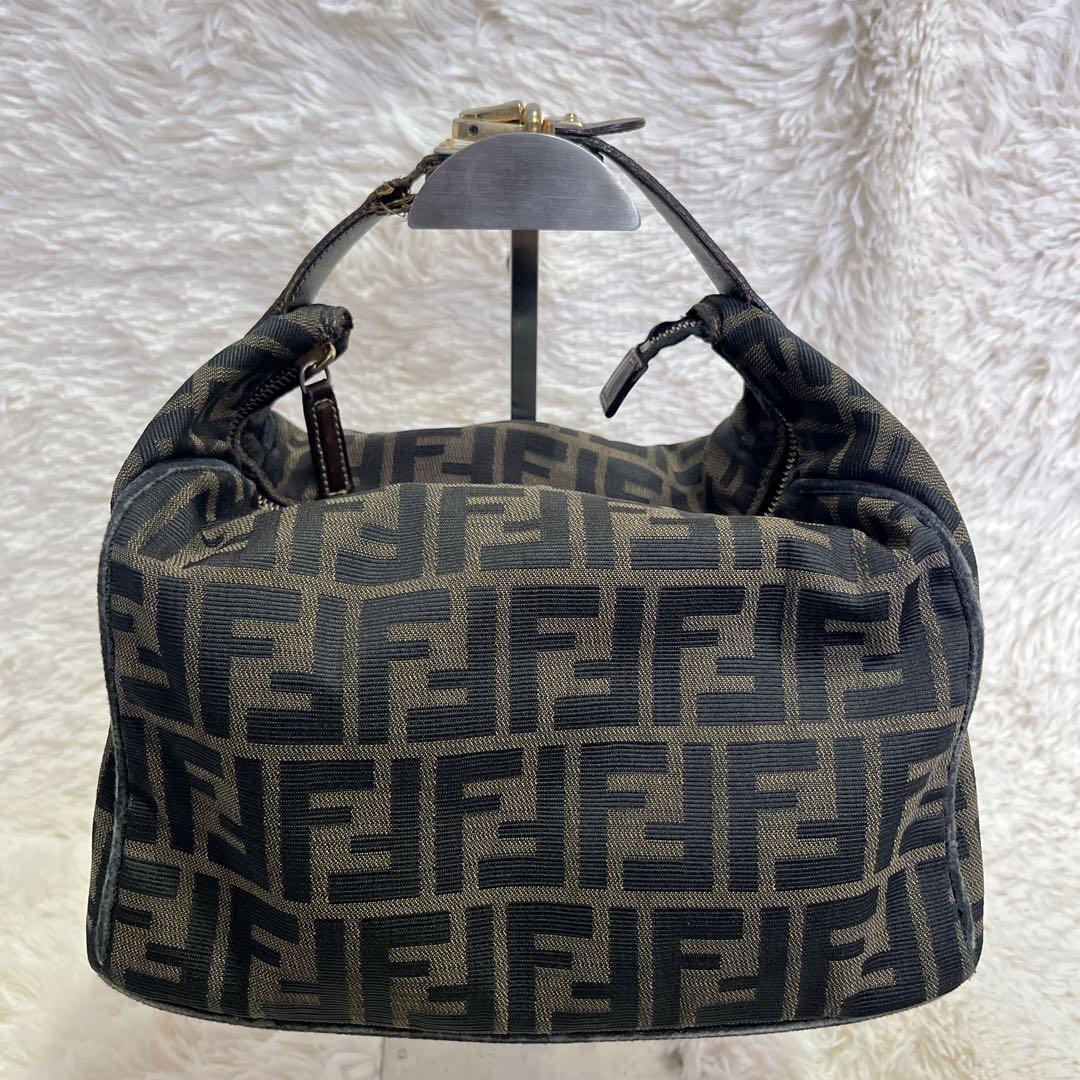 FENDI フェンディ ズッカ柄　ハンドバッグ　バニティバッグ　希少　レア