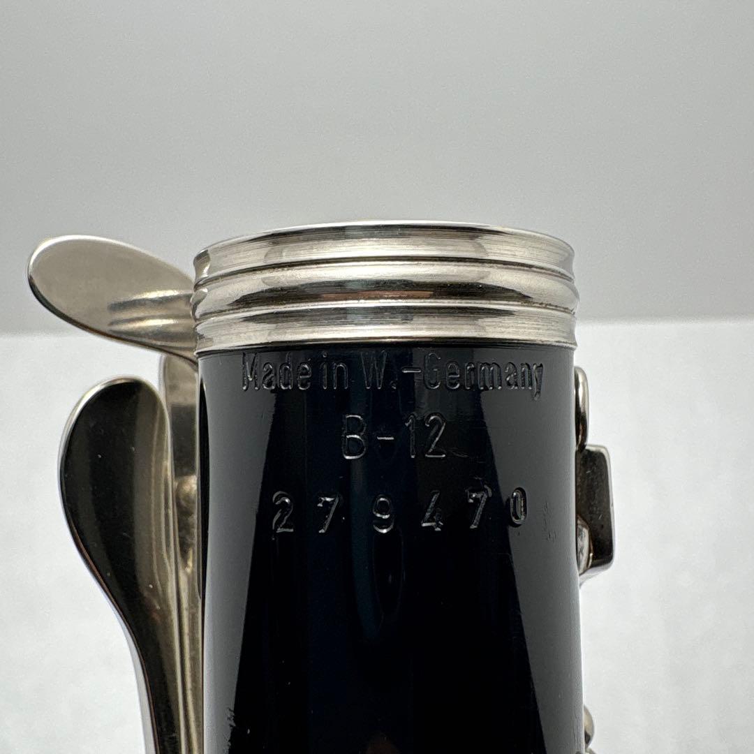 クラリネット BUFFET CRAMPON B-12 全タンポ交換品 付属品付き