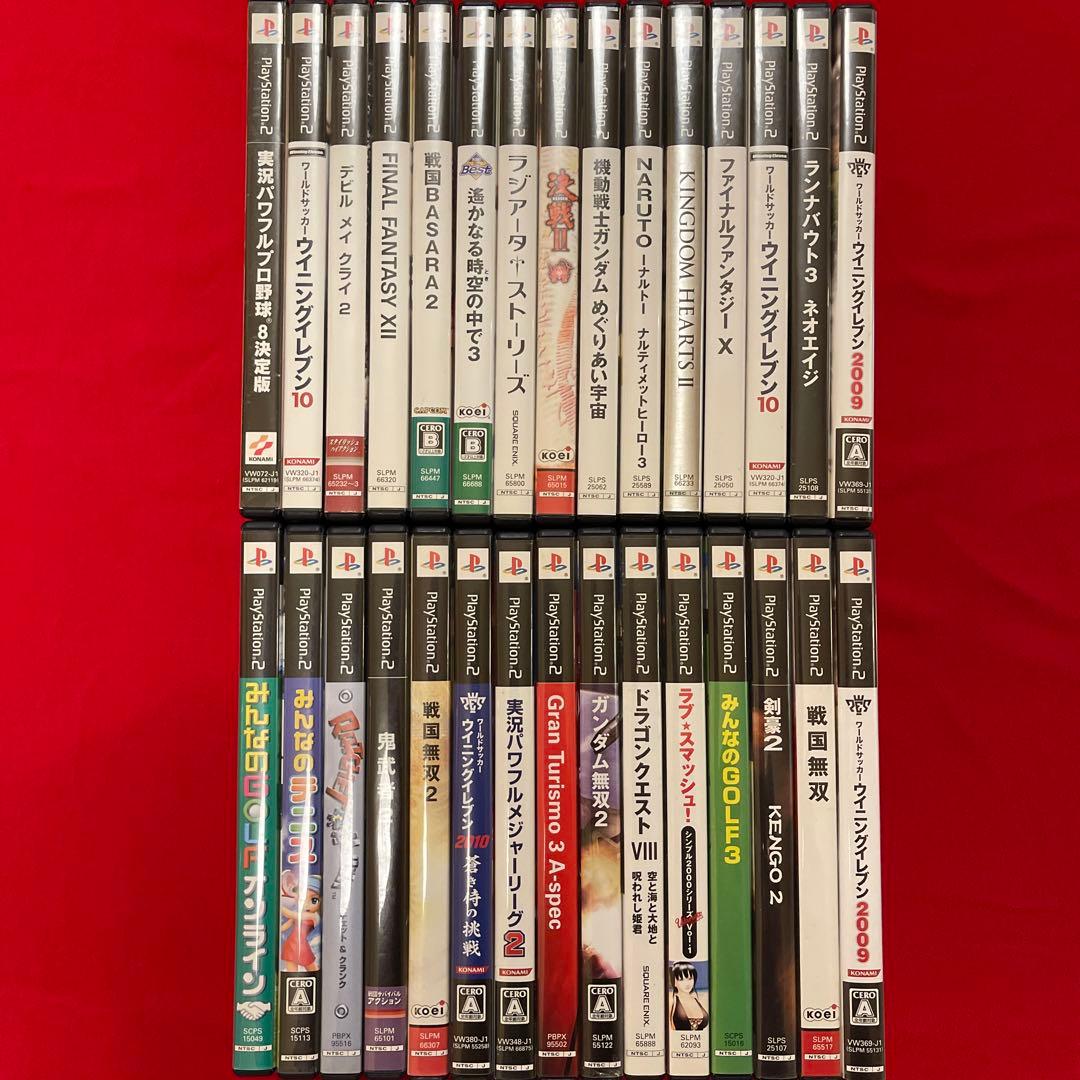 PS2ソフト30本まとめ売り