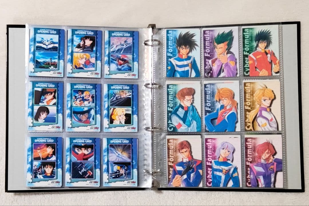 新世紀GPXサイバーフォーミュラ　トレーディングカード＆バインダー セット