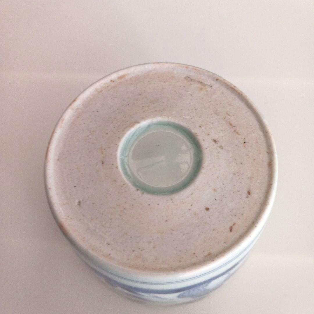 向付 二客組 伊万里焼 染付 草文 | (有)新原美術 古