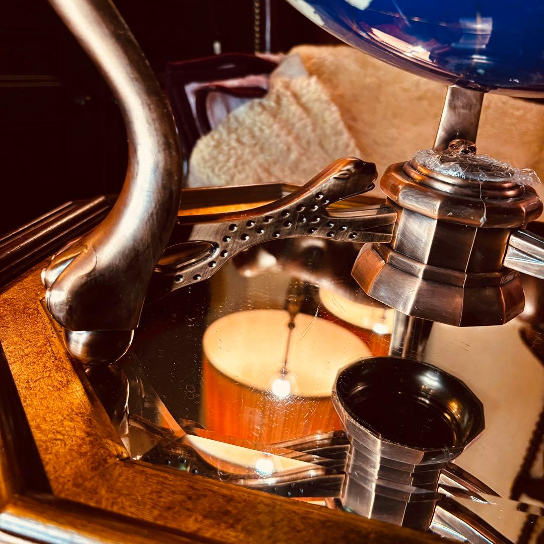 湯布院アンティーク ラピスラズリ 天然石 ジェムストーングローブ