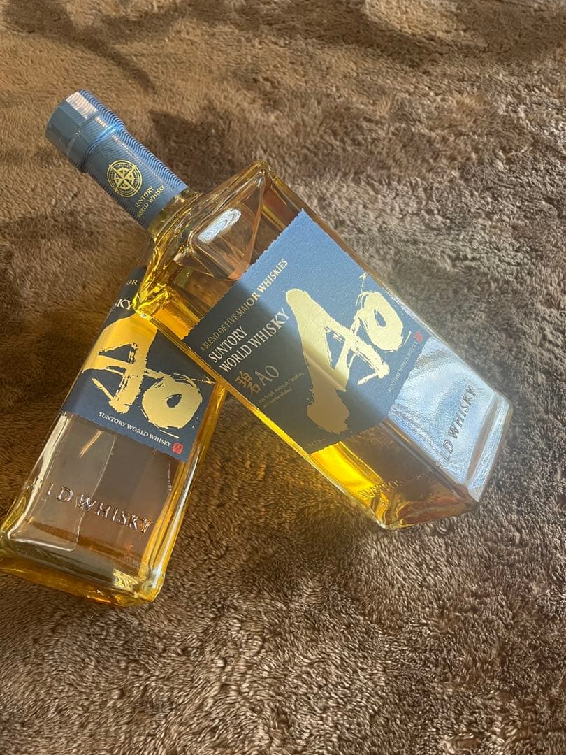 ミカサ　プロフ確認Ao ウイスキー 700ml碧×12本 サントリー ワールドウイスキー碧 Ao 700ml｜格安・安いお酒の通販