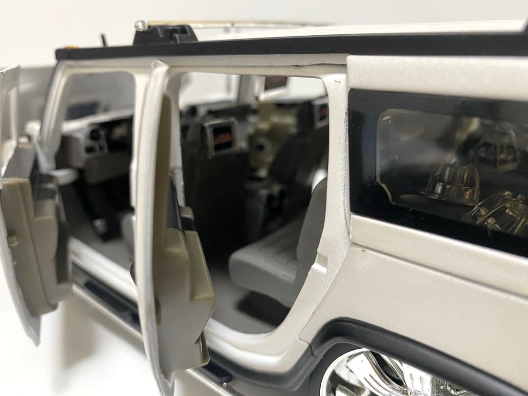 美品　1/18 アメ車　ミニカー　ハマー　H2 DUB スピナーホイール